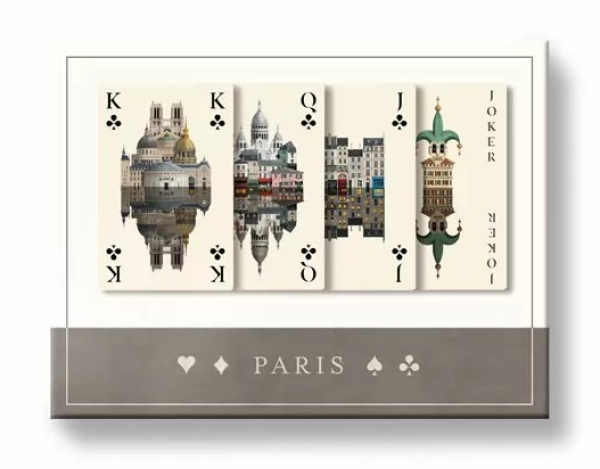 Francia kártya - dupla pakli - Párizs