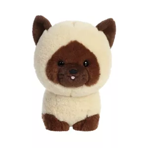 Teddy pets - Plüss cica - Siamese - 18cm