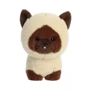 Teddy pets - Plüss cica - Siamese - 18cm