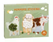 Pom-pom kép készítő - Little farm