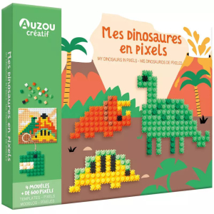 Pixel készítő készlet - Dinoszauruszok 