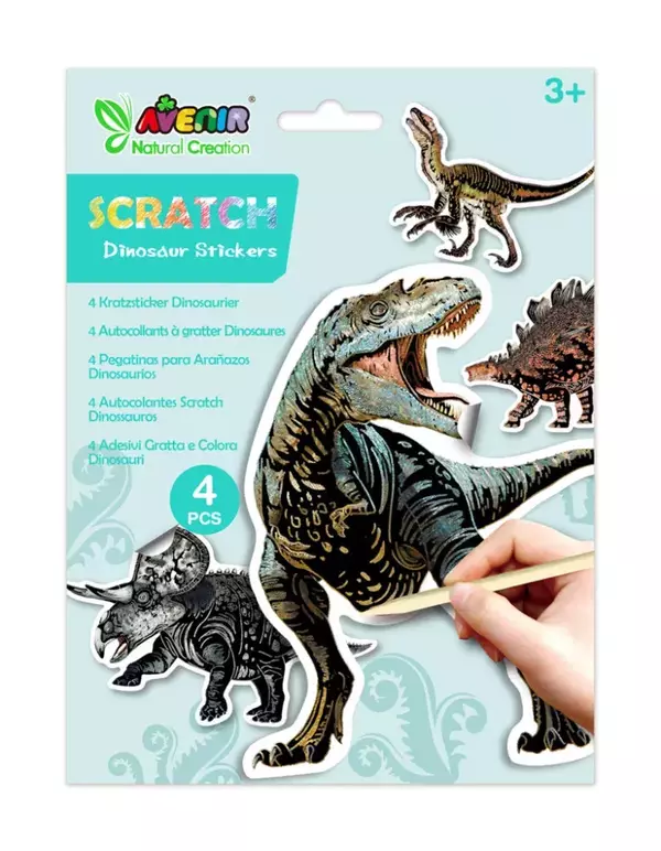Karckép matricák - Dinoszauruszok