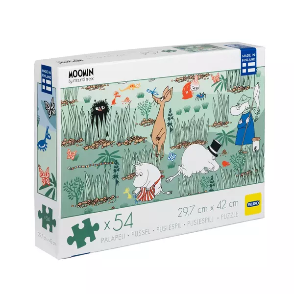 Puzzle - Muminok a réten - 54db