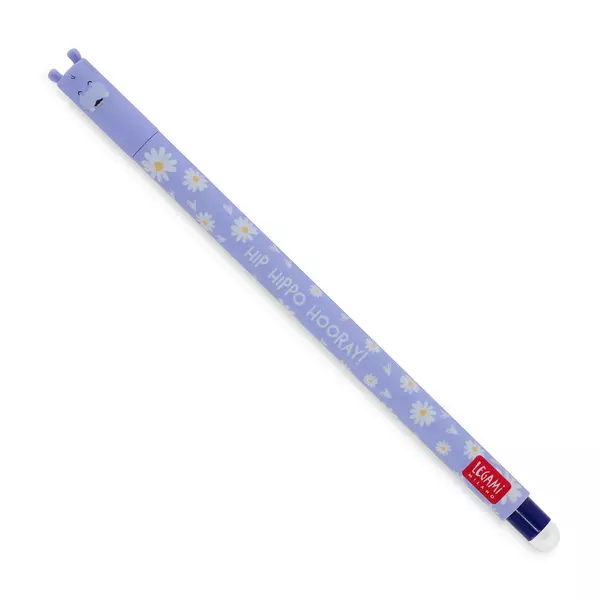 Legami - radírozható zselés toll - kék tinta - Viziló