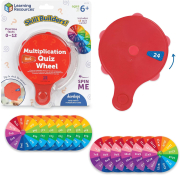 Szorzótábla gyakorló kvízkerék - Multiplication Quiz Wheel