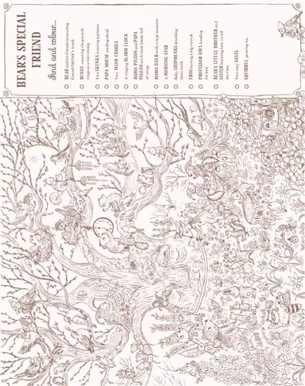 Brown Bear Wood: Colouring and Spotting Book