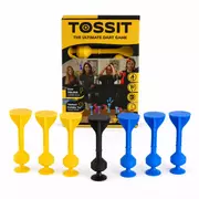 Tossit szilikon darts játék 2 főre - Starter pack - Kék, sárga