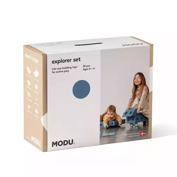 MODU Explorer set - Deep Blue / Sky Blue 