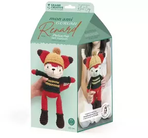 Amigurumi készlet - Az én rókám - 16 cm