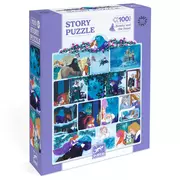 Mese puzzle - A szépség és a szörnyeteg, 100 db-os