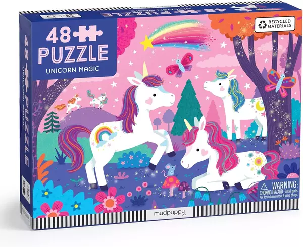 Puzzle - Unikornis varázslat - 48db