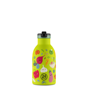 24BOTTLES Kids Clima - Veggie Friends - 330ml - Szívószállal