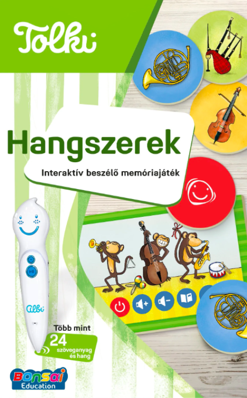 Tolki - Memóriajáték - Hangszerek