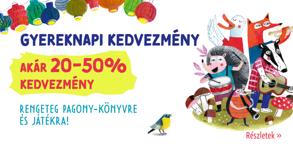 Készülj velünk a gyereknapra! – Könyvek és játékok 20-50% kedvezménnyel!