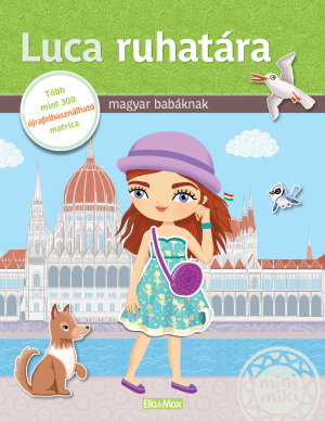 Luca ruhatára - Matricás könyv