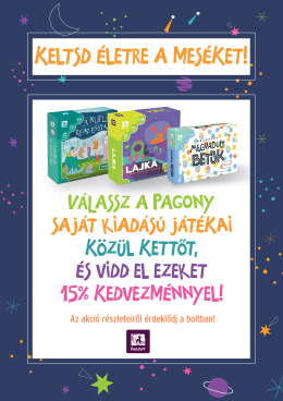 Pagony játékok akcióban