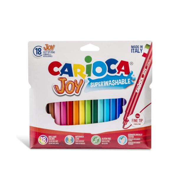 Carioca - Joy filctoll készlet - 18db-os