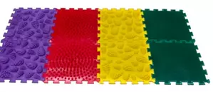Ortopédiai masszázs szőnyeg szett - Erdő