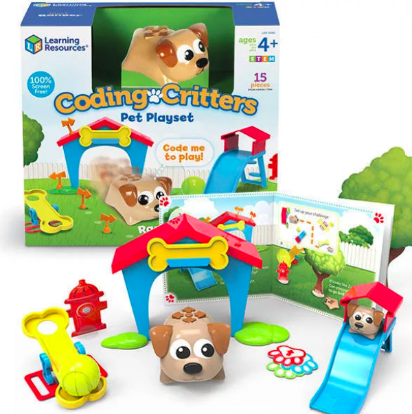 Coding Critters - Tanítható robot kutyus