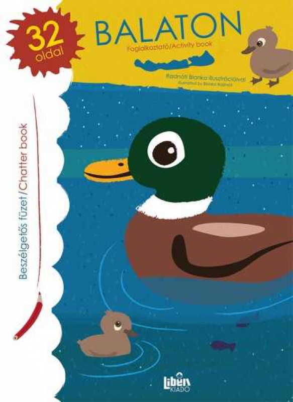 Balaton foglalkoztató / Activity book