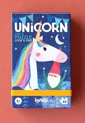 Mini puzzle - Unikornis - 24db