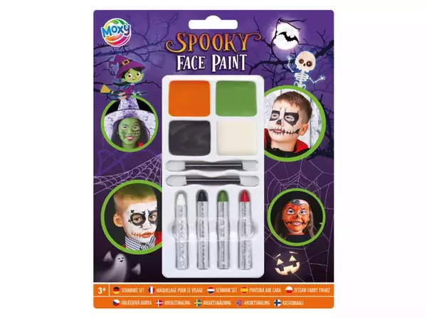 Halloween - Arcfestő készlet 