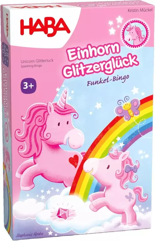 Csillogó unikornis bingó
