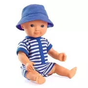 Játék baba - Fürdethető fiú baba - Olivér - 32cm