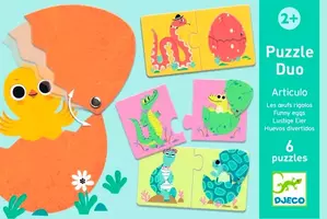 Párosító puzzle - Kié a tojás?