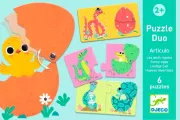 Párosító puzzle - Kié a tojás?