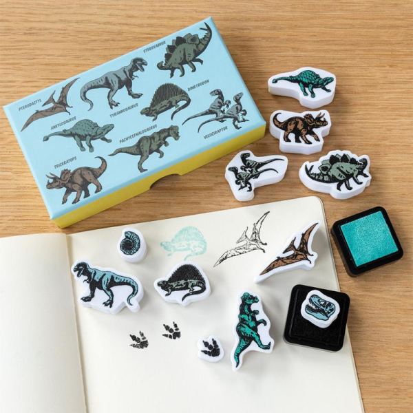 Mini nyomda készlet - Dinoszauruszok