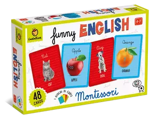 Könnyen angolul! - Montessori szókártyák