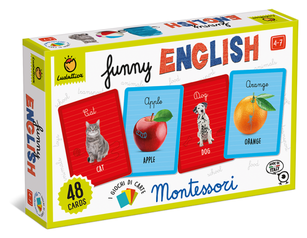 Könnyen angolul! - Montessori szókártyák