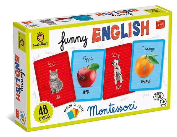 Könnyen angolul! - Montessori szókártyák