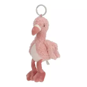 Plüss figura - Kulcstartó - Flamingó - Safari Friends