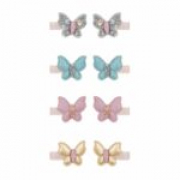 Tavaszi mini pillangó hajcsat – 8 db-os szett