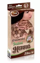 Henna tetováló készlet - Ornamental szett olajjal
