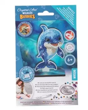 Gyémántszemes kirakó - Delfin