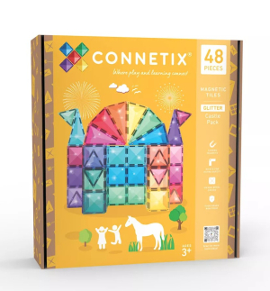 Connetix Csillogó kastély szett 48 db-os