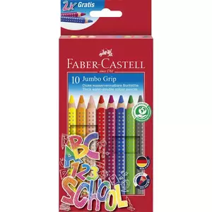 Faber Castell - Grip Jumbo színesceruza szett - 10db