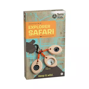 Terra kids - Kalandor felszerelés - Iránytű, nagyító, hőmérő