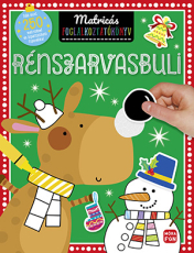 Rénszarvasbuli - Matricás foglalkoztatókönyv