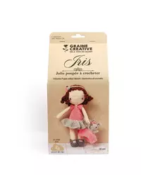 Horgolókészlet - Iris baba - 19 cm