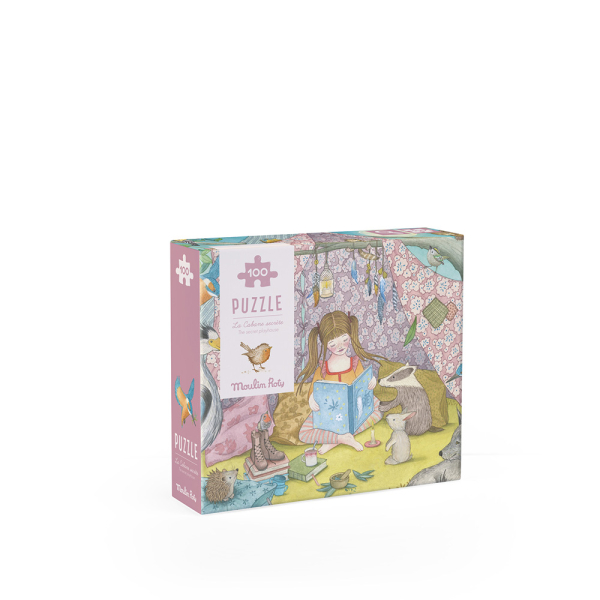 Puzzle - Rózsababák - Titkos búvóhely - 100db