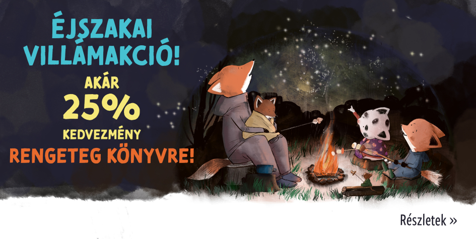 Augusztusi könyveső a webboltban: akár 25% kedvezmény!
