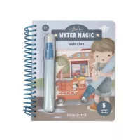 Vízzel színező füzet - Jim járművei