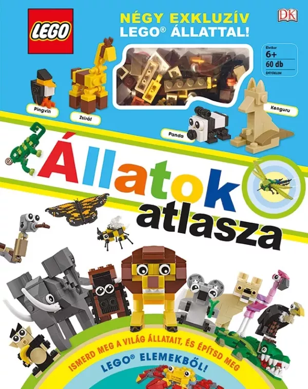LEGO Állatok atlasza - Négy exkluzív LEGO állat modelljével