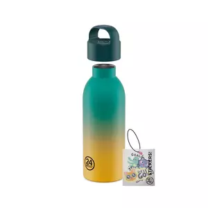 24BOTTLES - Young Clima 500ml rozsdamentes acél termosz szívószálas kupakkal, Skibidi Squad