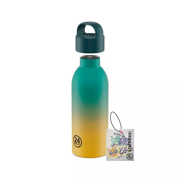 24BOTTLES - Young Clima 500ml rozsdamentes acél termosz szívószálas kupakkal, Skibidi Squad