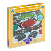 CRAZY MOTORS - Városi körút autópálya - Circuit de ville - puzzle géant	